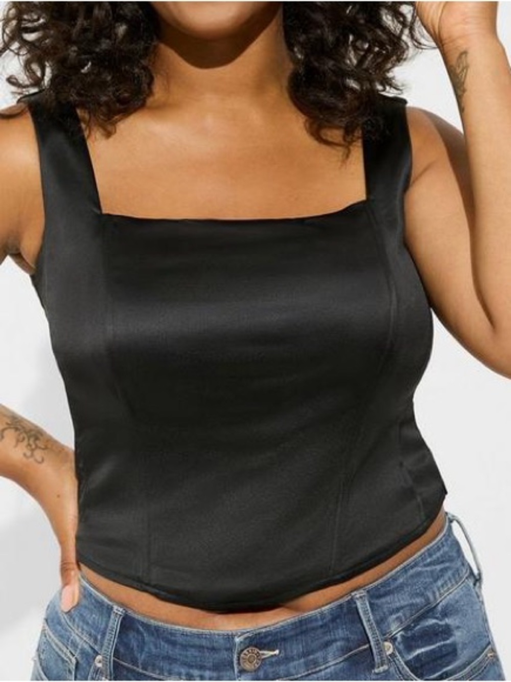 Torrid Satin Sleeveless Corset Top - Size 2X - NWT